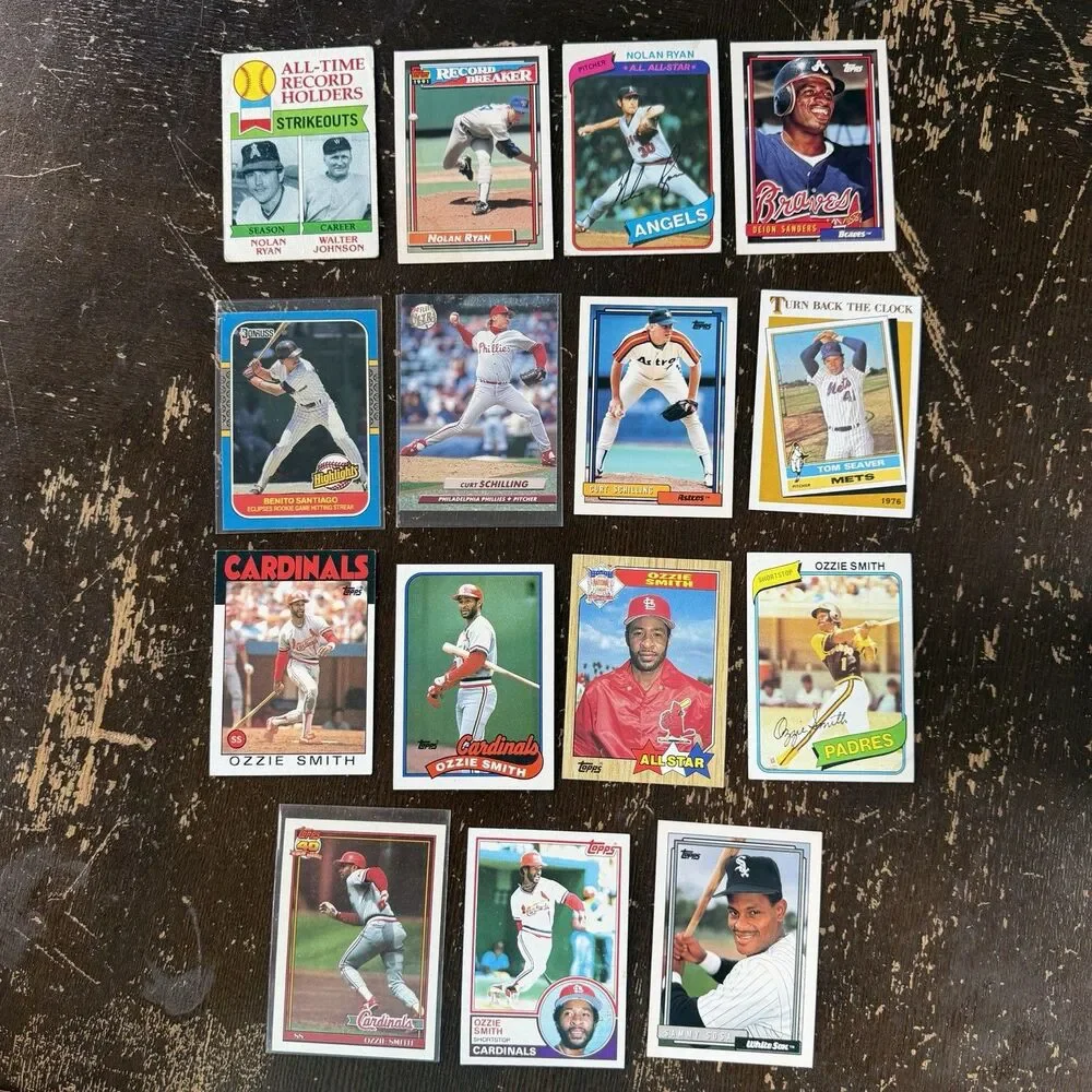 Baseball Cards Lot 200 NM ALL STARS w Ohtani Triumvirates Puckett RC Griffey Set